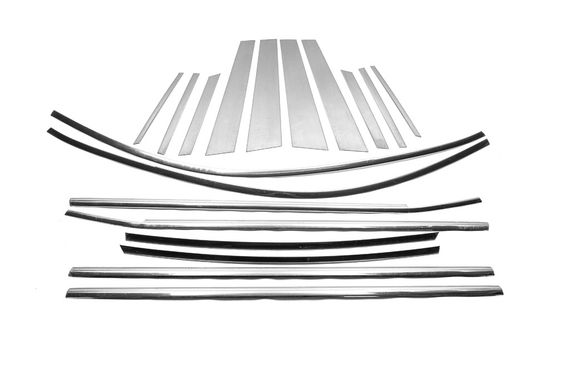 Повне обведення скла для BMW X6 F-16 2014-2019рр | Зображення 1