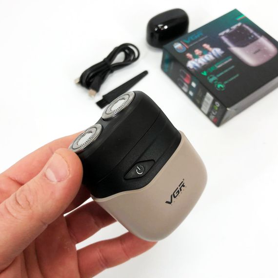 Электробритва для профессионального бритья VGR V-345, Бритва аккумуляторная для стрижки волос и бороды UR-83 | Зображення 6