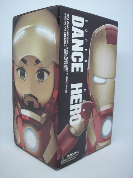 Робот железный человек танцующий интерактивная игрушка с музыкой Iron Man светящаяся игрушка супер герой | Зображення 7