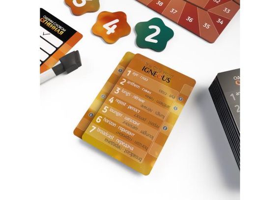 Настольная игра Одним словом Огненная (The Only Word Igneous) | Зображення 6