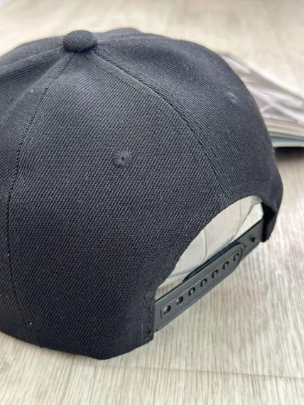 Кепка снепбек (Snapback)  з коноплею Чорний  56-61р (9060) | Зображення 2