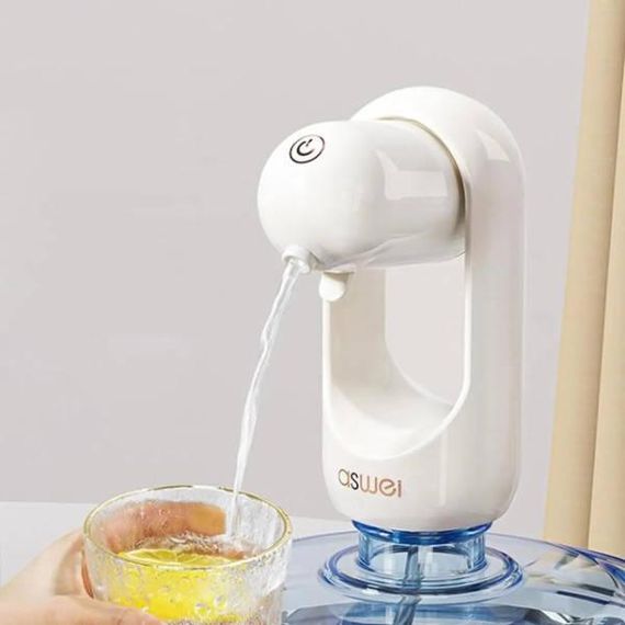 Помпа для води сенсорна електрична Suction pump Біла