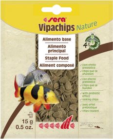 Корм для донних риб Sera Vipachips Nature у чіпсах 15 г 00516