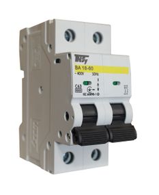 Автоматичний вимикач ВА18-60 2Р 63А 6кА х-ка C Ny95504739