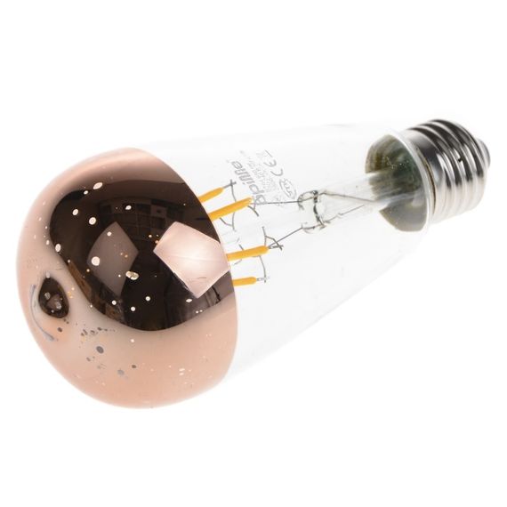 Лампа светодиодная LED 6W E27 COG WW ST64 AC 220V