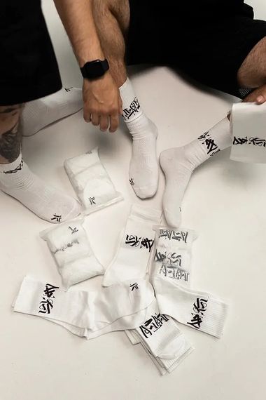 Шкарпетки Young Blood Білі 41-44 | Зображення 4