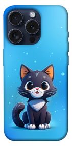 Чохол з картинкою Кошеня для Apple iPhone 15 Pro (6.1")