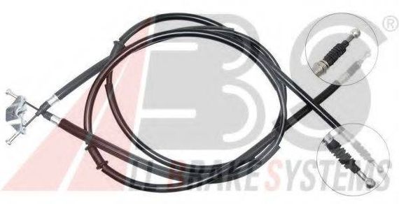 Трос ручного гальма OPEL ASTRA (вир-во ABS) A.B.S. K12805 на OPEL ASTRA H Sport Hatch (L08)
