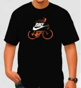 Футболка чоловіча з принтом повсякденна XL Чорний