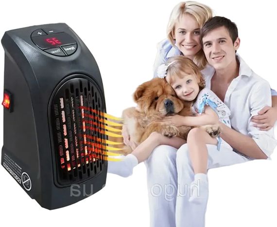 Електричний обігрівач компактний 400 Вт XPRO Handy Heater (234561375_259)