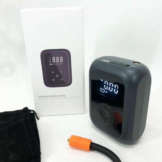 Ножной насос для подкачки шин CZK-4234 20 л, Насос для машины 12 v, Хороший автокомпрессор KD-43 | Зображення 2