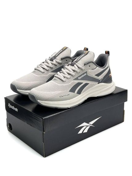 Чоловічі кросівки R2eebok Nano X3 Grey Black Orange (текстиль) весна / літо / осінь | Зображення 2