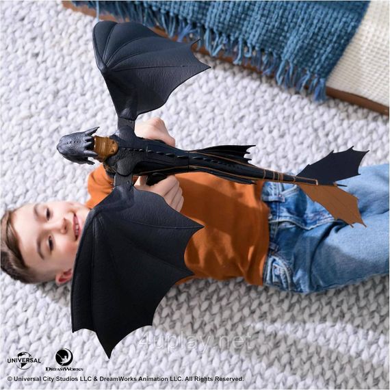 Игровой набор Dreamworks Dragons Как приручить дракона Беззубик, дышащий огнем Оригинал | Зображення 9