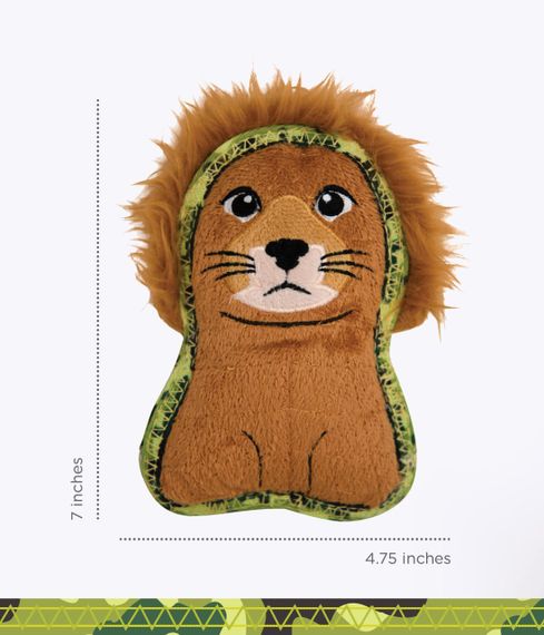 Іграшка для собак Outward Hound Xtreme Seamz Lion, 18 см | Зображення 2