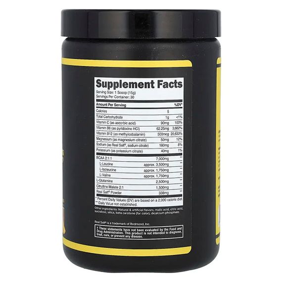 Аминокислота BCAA для спорта Primaforce BCAA 450 g /30 servings/ Mango Pineapple | Зображення 1