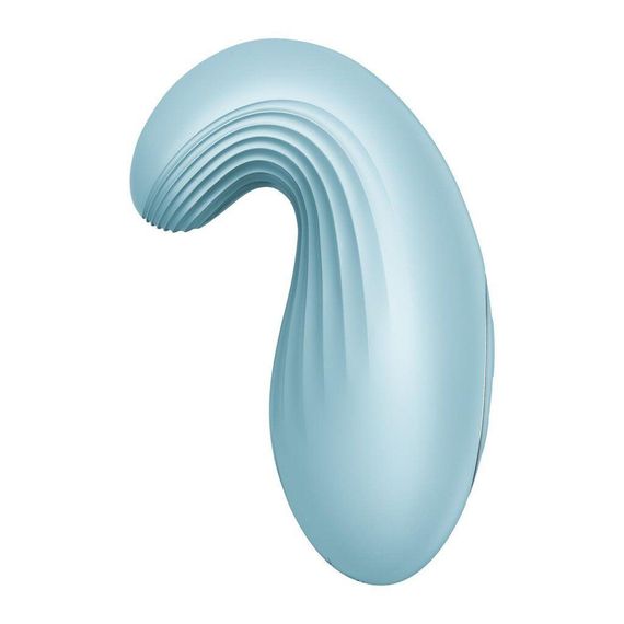 Класичний вібратор для початківців Satisfyer Dipping Delight - Голубий | Зображення 4