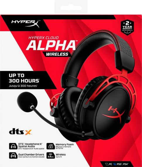 Гарнітура ігрова HyperX Cloud Alpha WL/USB-A 4P5D4AA | Зображення 9