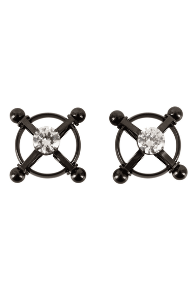 Затискачі для сосків Bad Kitty Nipple Jewellery Чорні One Size