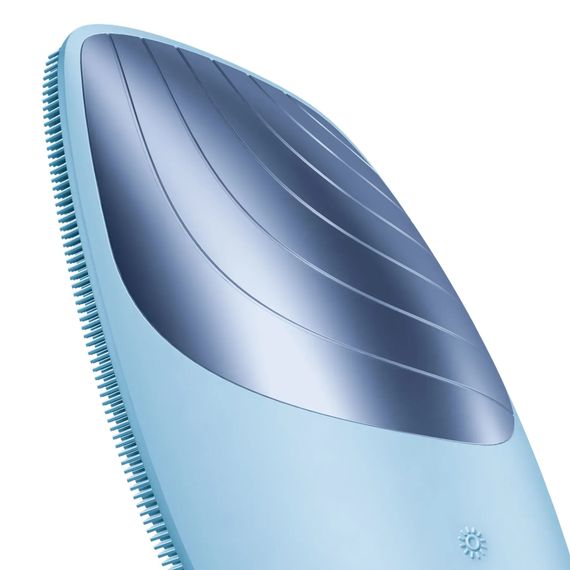 Електронна звукова термо щітка для обличчя GESKE Sonic Thermo Facial Brush 6в1 aquamarine | Зображення 4