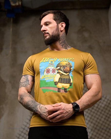 Тактична потоотвідна футболка Де я coyot ПП7851 | Зображення 3