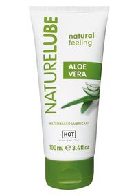 Лубрикант на водній основі Hot Nature Lube Aloe Vera, 100 мл Sex Aura