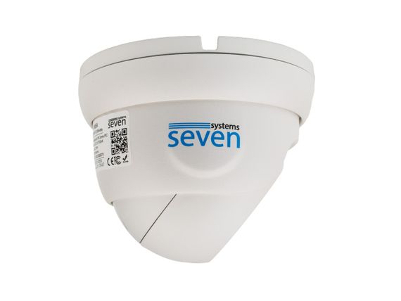 Видеокамера-IP SEVEN IP-7215PA 5 Мп white (2,8) | Зображення 2