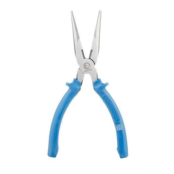 Довгогубці прямі 200 мм INTERTOOL HT-0123 | Зображення 2