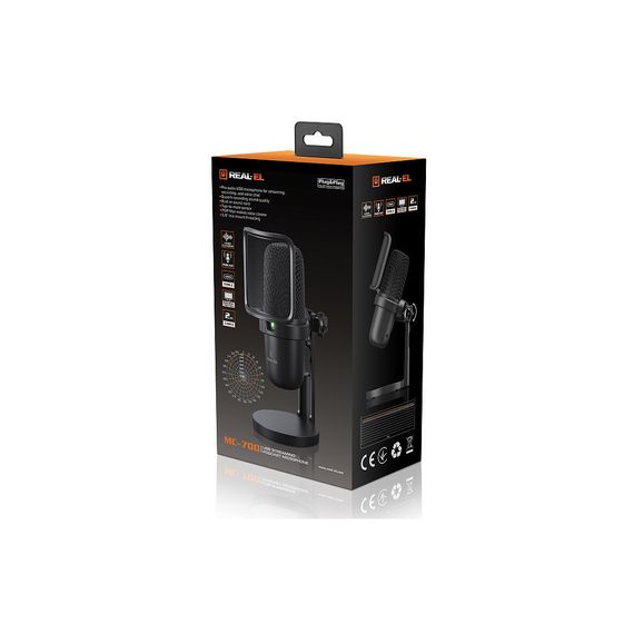 Мікрофон REAL-EL MC-700 Black | Зображення 7