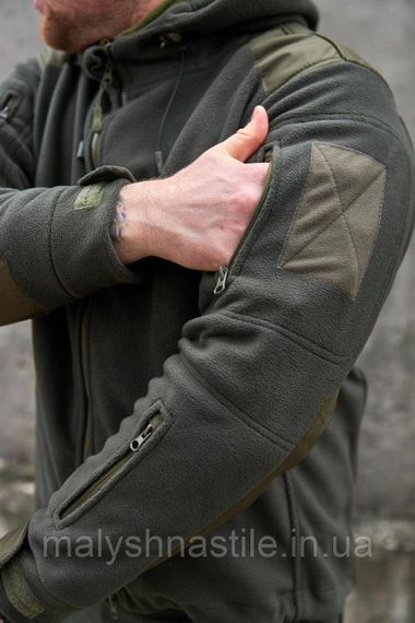 Флісова куртка SHARK SKIN GEN I MILITARY OLIVE (олива) | Зображення 4