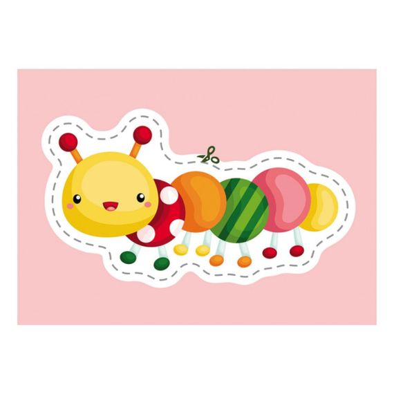 Вырезалки для самых маленьких. Разноцветные насекомые КЕНГУРУ 1376001 от 3 лет | Зображення 4