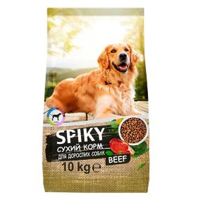 Spiky сухий корм для собак зі смаком яловичини     10 кг