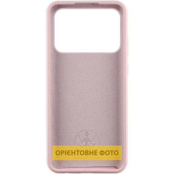 Чехол Silicone Cover Lakshmi (AAA) для Xiaomi Poco X6 / Note 13 Pro 5G Розовый / Pink Sand | Зображення 1
