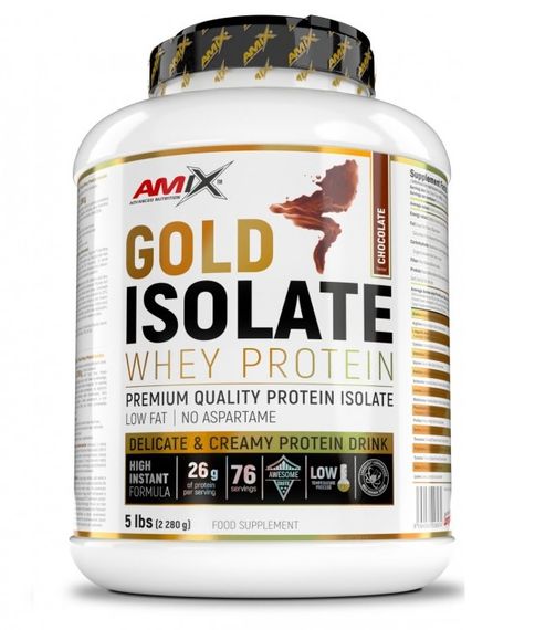 Протеїн Amix Nutrition Gold Whey Protein Isolate 2280 g /76 servings/ Chocolate