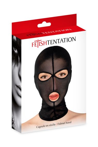 Капюшон для БДСМ Fetish Tentation Feshnet hood | Зображення 1