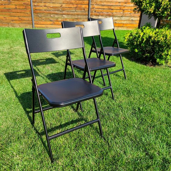 Складной стілець 46х42,5х86см Чорний SW-00001611 | Зображення 4