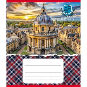 Тетрадь общая "Университеты" 048-590258K-1 в клеточку, 48 листов
