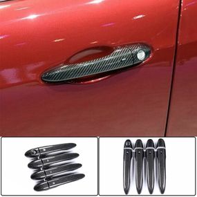 Накладки на ручки (Карбон) для Maserati Levante 2016- рр