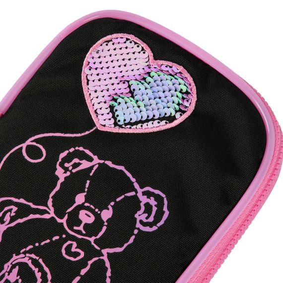 Пенал м'який із LED YES PH-35 Pink Bear 533777 4х16х24 см | Зображення 7