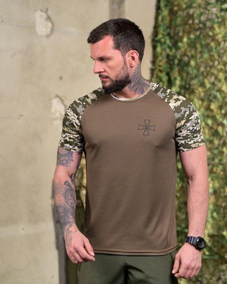 T-shirt ZSU olive pixel inserts PP7684 | Зображення 1