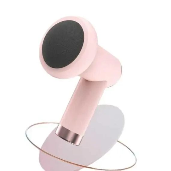 Массажер ручной Replicates Shiatsu Massager YX-720 для тела аккумуляторный с насадками антицеллюлитный Розовый | Зображення 1
