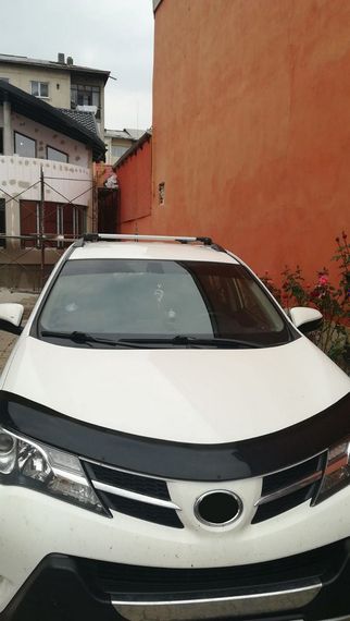 Перемички на рейлінги під ключ (Туреччина, 2 шт) Сірий для Toyota Rav 4 2013-2018 рр | Зображення 2