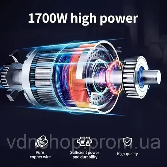 Мясорубка Sokany SK-087 1700 Вт из нержавеющей стали | Зображення 3