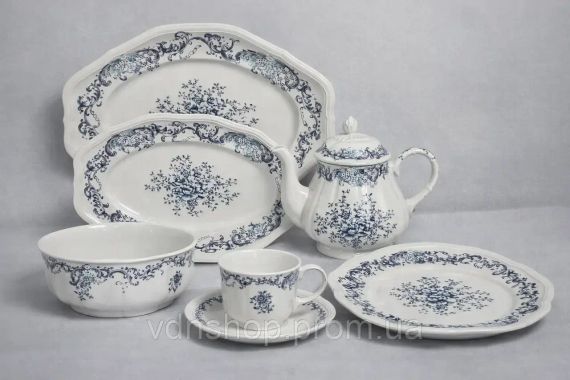 Столовий сервіз на 6 осіб 34 предмети DY01