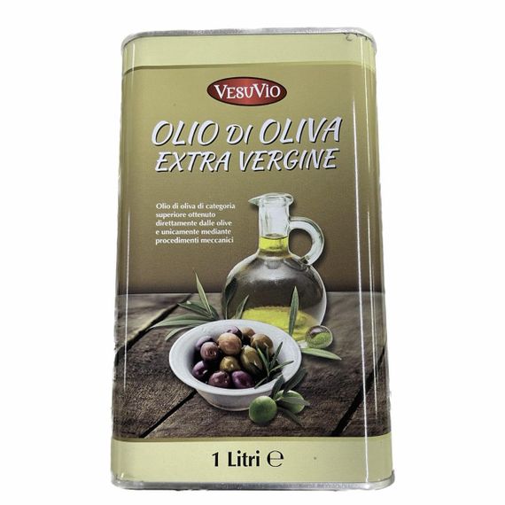 Оливкова олія в бляшанці Vesuvio Olio Extra Virgine di Olive, 1 л Італія