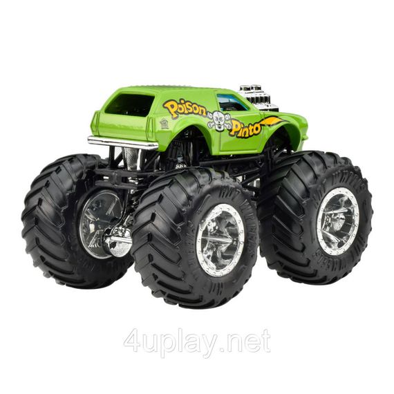 Подарунковий набір 2 монстр-траки Хот Вілс Роджер Доджер Оригінал Hot Wheels Monster Trucks Rodger Dodger vs Poison Pinto | Зображення 2