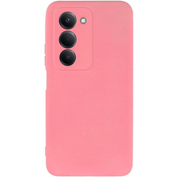 Чохол TPU GETMAN Liquid Silk Full Camera для Xiaomi Redmi 15 (EU) Рожевий / Pink | Зображення 1