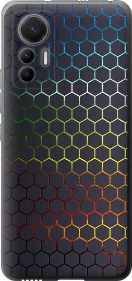 Чехол на Xiaomi 12 Lite Переливающиеся соты "498u-2579-17620"