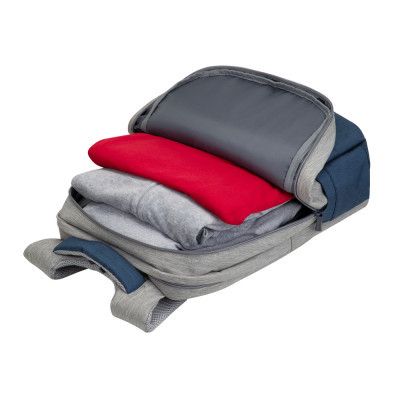 Рюкзак для ноутбука RivaCase 17.3&quot; 7567 Prater, Grey / Dark Blue (7567Grey/DarkBlue) | Зображення 1