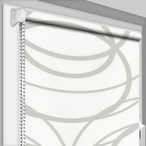 Рулонная штора Rolets Геометрия 1-52821-1500 150x170 см открытого типа Белая