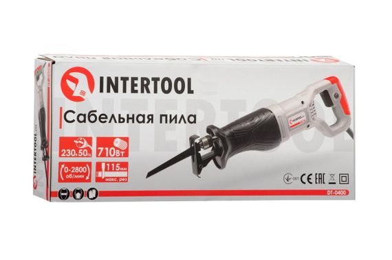 Пила сабельная Intertool - 710 Вт (DT-0400) | Зображення 4